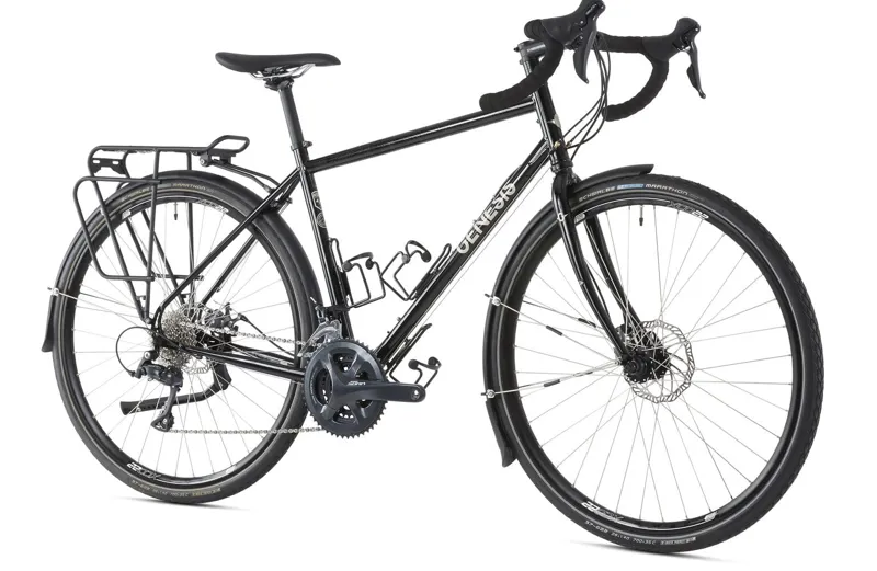 Genesis Tour De Fer 10 Touring Bike - Black - 2023-1